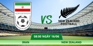 Nhận Định Iran – New Zealand Vào Lúc 08:00 Ngày 16/06