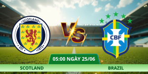 Nhận Định Scotland – Brazil Vào Lúc 05:00 Ngày 25/06